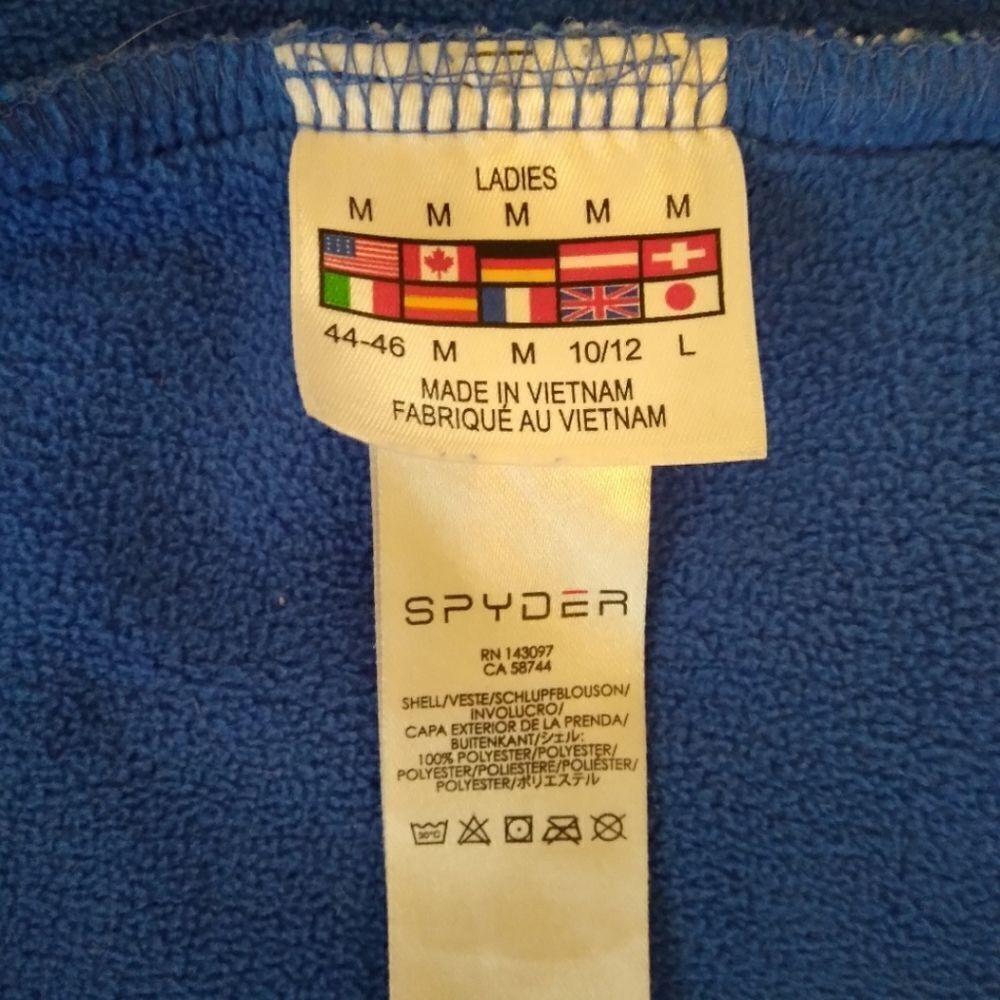 Spider Core Sweater Blue Turquoise M - Picture 10 of 12